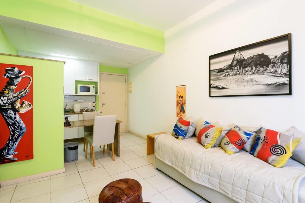 Apartamento No South Beach Service Lejlighed Rio de Janeiro Eksteriør billede